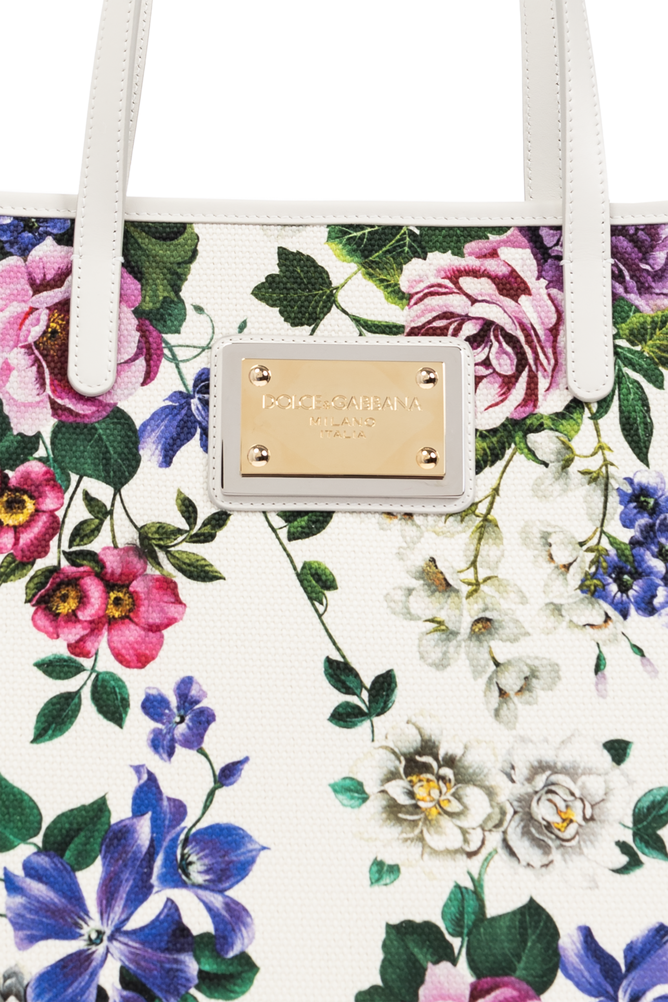 トートバッグ DOLCE & GABBANA Floral shopping bag Multicolor DOLCE & GABBANA Floral shopping bag Multicolor